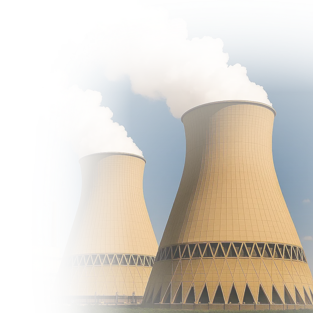 Industrial power plant facility